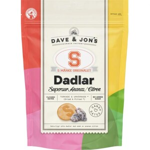 Dave & Jon’s Super Sour Ananas Dates 5 Pack