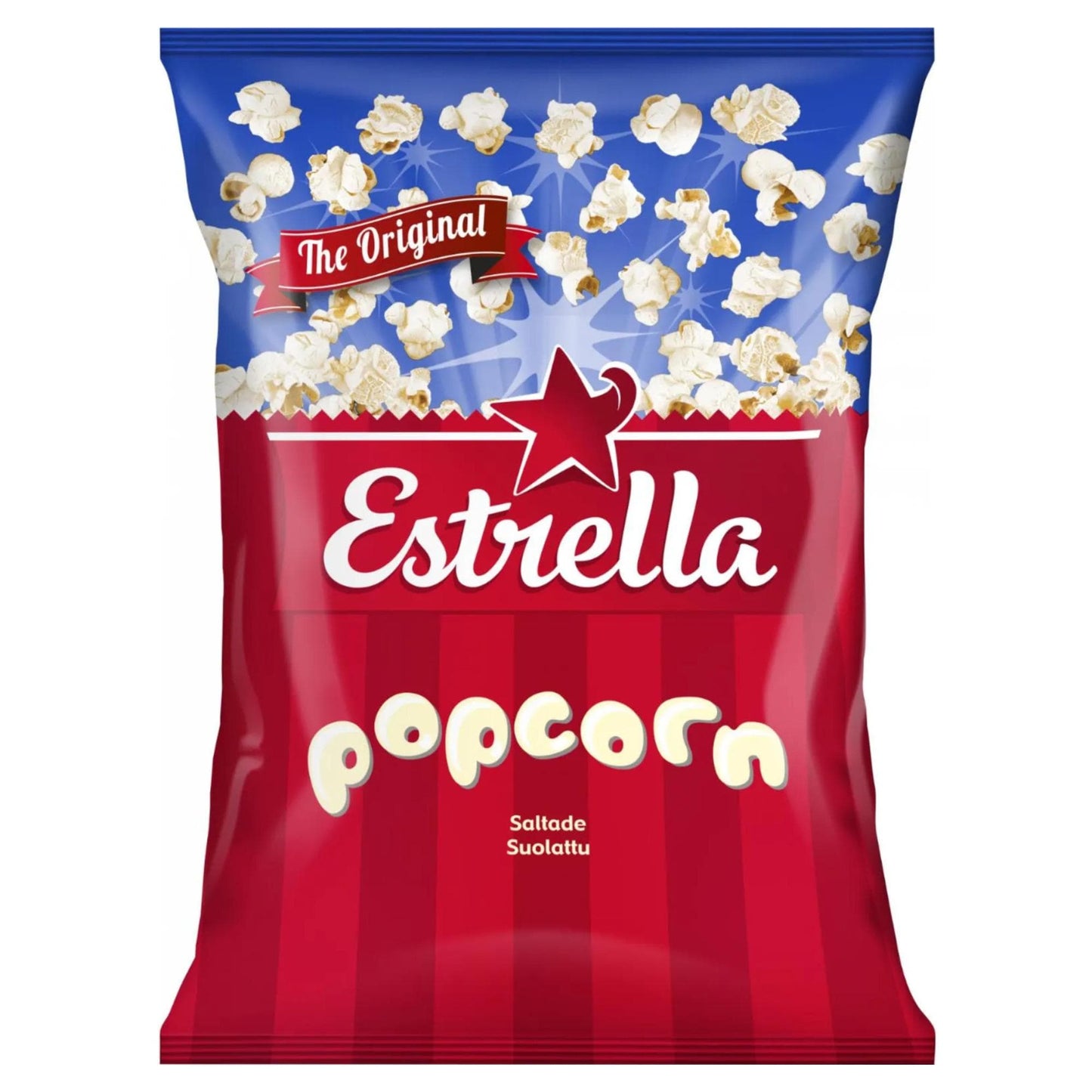 Estrella Salted Popcorn 65g – authentic Swedish snack, imported from Scandinavia