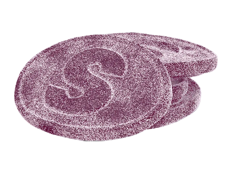 S-Märke Blackcurrant — Sour Skull Gummies product image