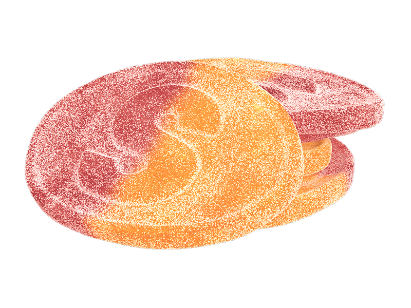 S-Märke Lemon Rasberry — Sour Skull Gummies product image