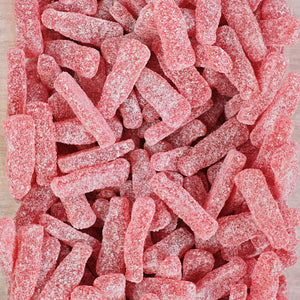 Grahns Hallonshots — Sour Raspberry Jelly Shots | Swedish Candy