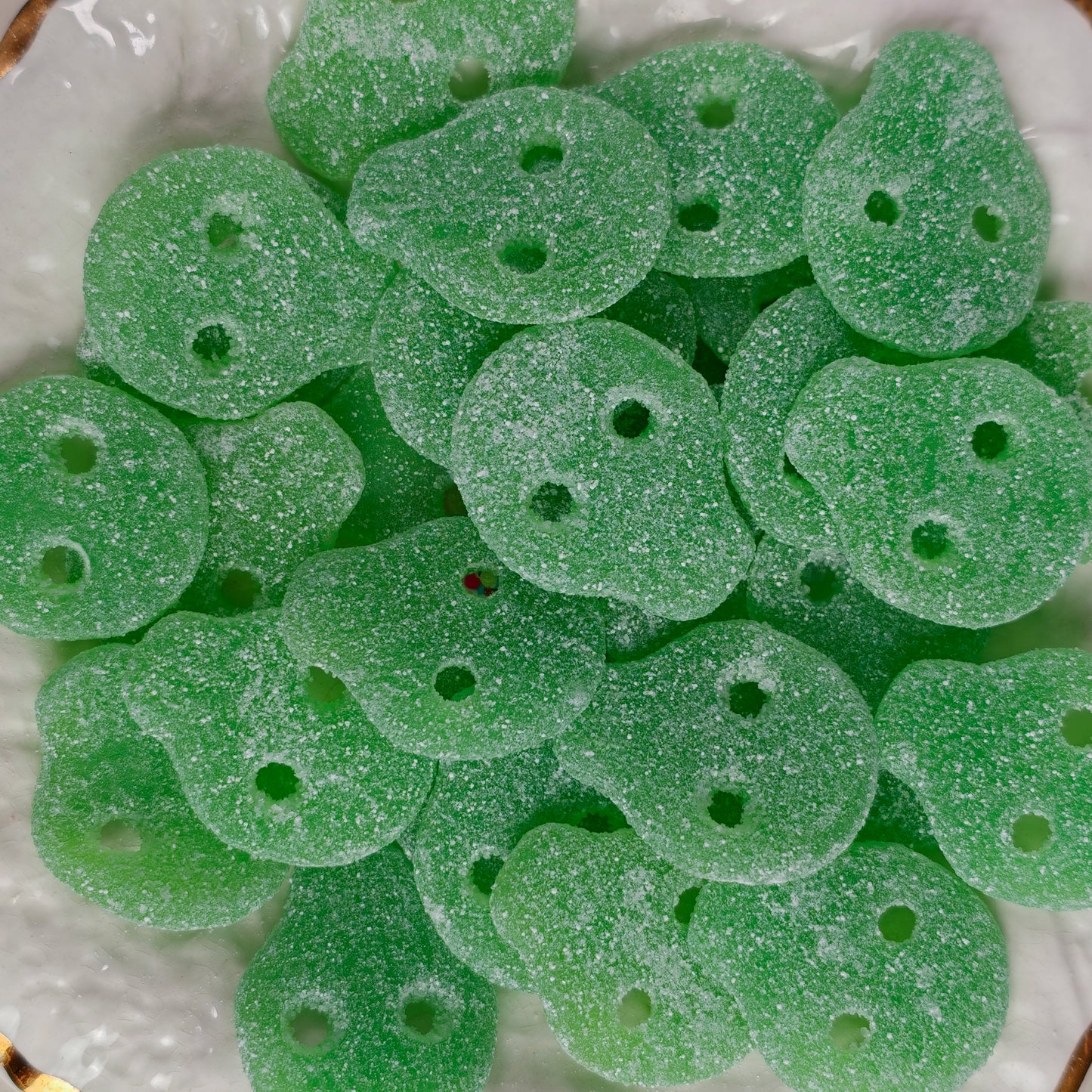 Lime Skulls — SGAB Halal Chewy Fruit Sweets | Swedish Candy