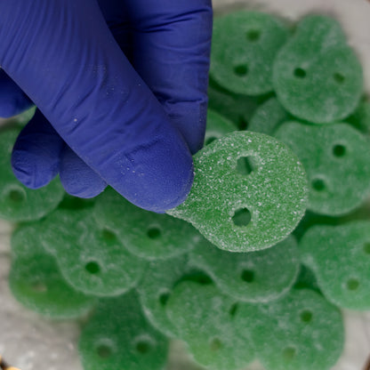Lime Skulls — Halal Chewy Fruit Sweets