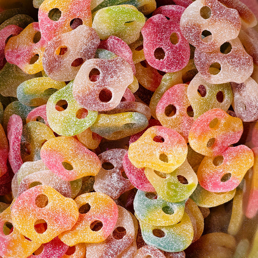 Ultimate Vegan Skull Mix — Candy People Sour Gummy Skulls | Swedish Candy