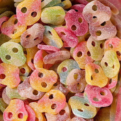 Ultimate Vegan Skull Mix — Candy People Sour Gummy Skulls | Swedish Candy