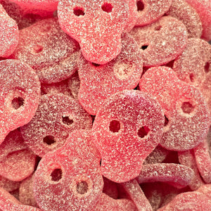 Sour Pomegranate & Cherry Skulls