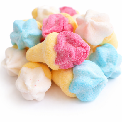 Marshmallow Ice Cream Cones — Bulgari Soft Mini Treats | Swedish Candy