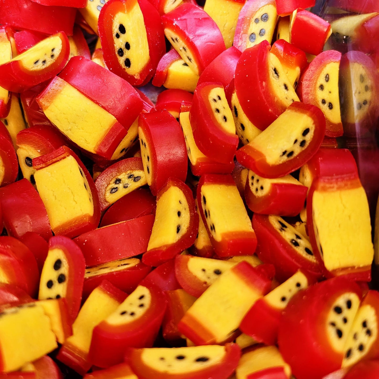 Vidal Passion Fruit Liquorice Slices — Fruit & Liquorice | Swedish Candy