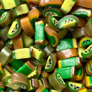 Vidal Licorice Kiwi Slices — Fruit & Liquorice | Swedish Candy