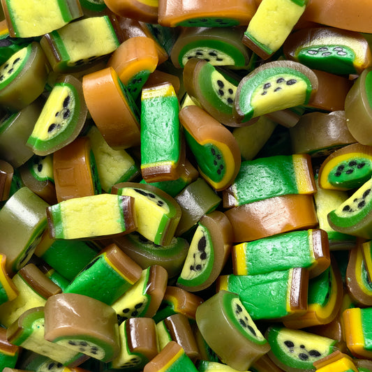 Vidal Licorice Kiwi Slices — Fruit & Liquorice | Swedish Candy
