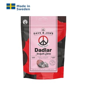 Dadlar Dave & Jon’s Strawberry Liquorice Dates 125g