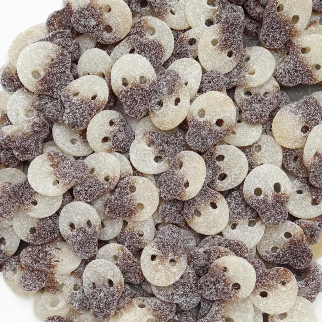 Matthijs Sour Cola Skulls – authentic Swedish pick & mix candy, imported from Scandinavia