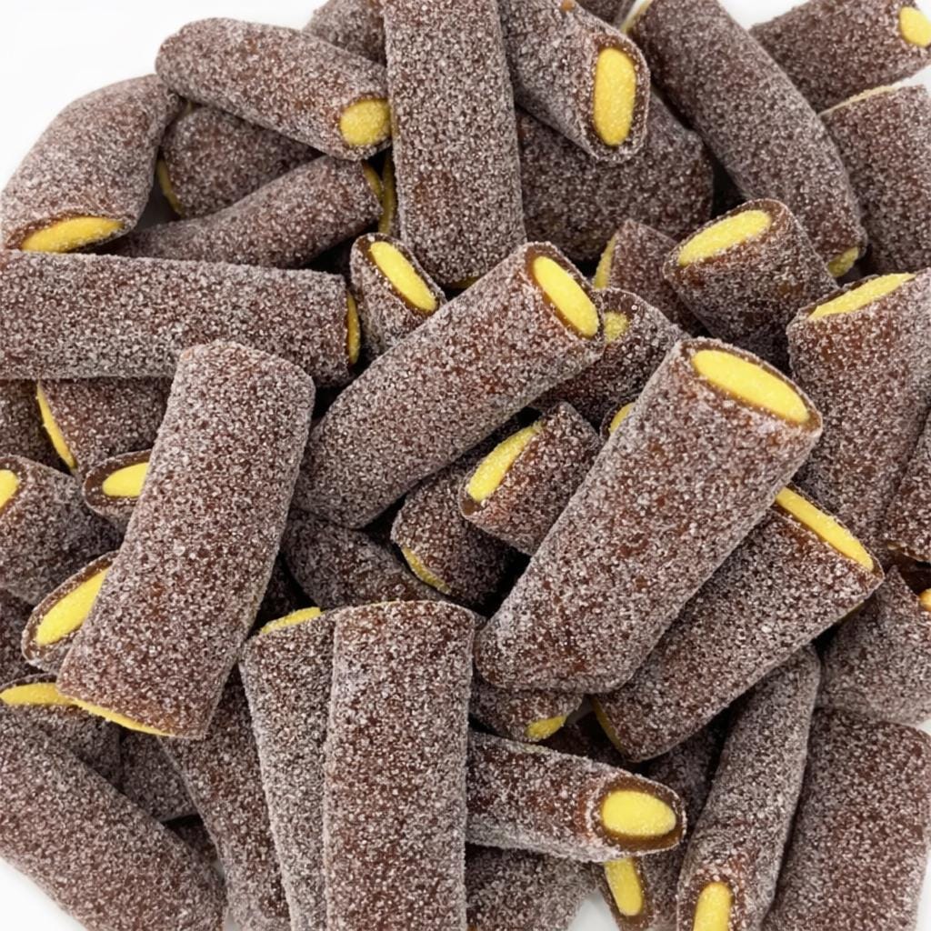 Vidal XL Sour Cola – Extra-Large Swedish Pick & Mix – authentic Swedish pick & mix candy, imported from Scandinavia