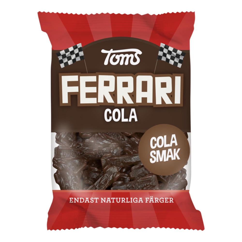 Toms Ferrari Cola Gummies – authentic Swedish pick & mix candy, imported from Scandinavia