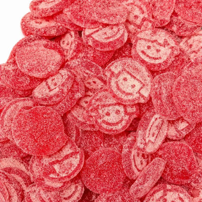 Grahns Sour Raspberry Twins Twin Gummies – Swedish Candy – image 2