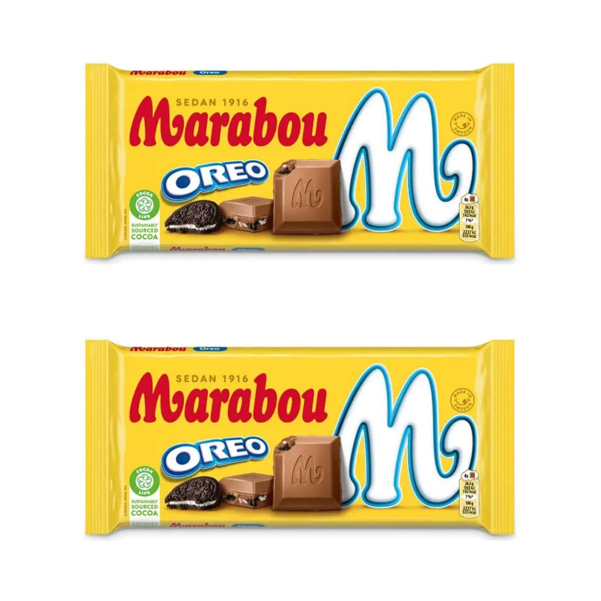 Marabou Oreo Chocolate Bar – Swedish chocolate bar, imported from Scandinavia