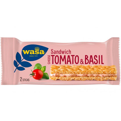 Wasa Sandwich Tomato & Basil – authentic Swedish snack, imported from Scandinavia