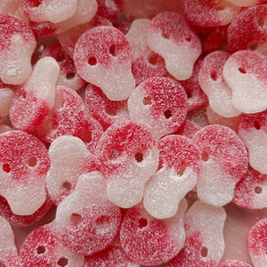 Strawberry Vanilla Sour Skulls — Matthijs Soft Sweets | Swedish Candy