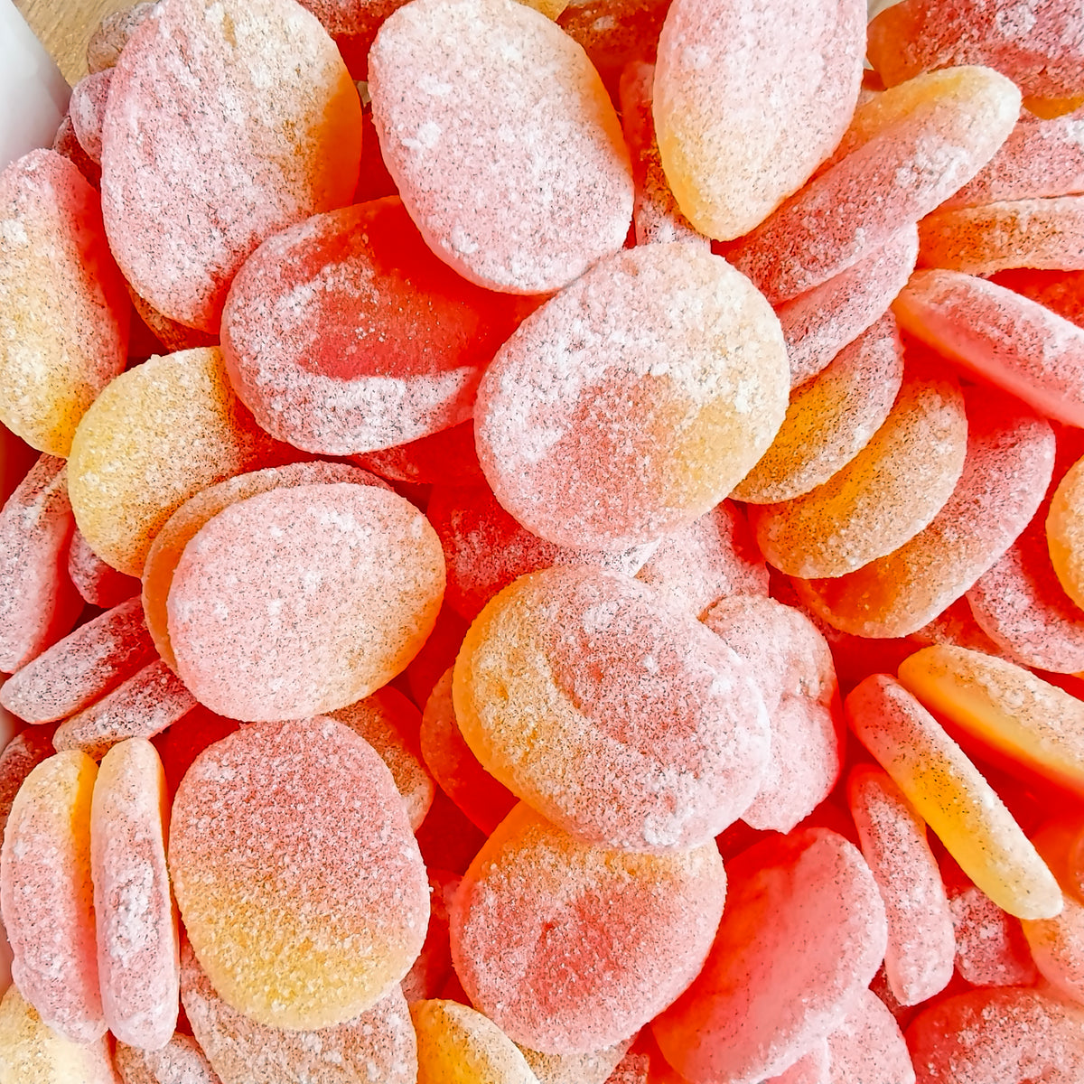 Sugar-Free Peach Gummies — sugar-free Swedish pick-and-mix candy