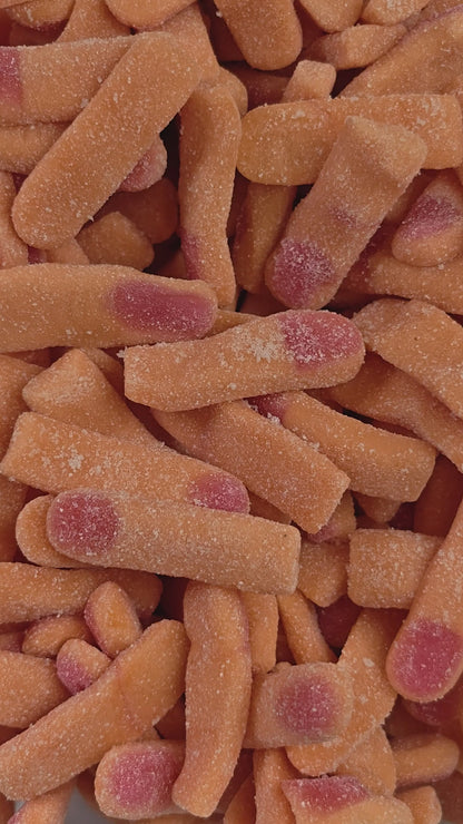Orange Fingers — Sour Orange | Swedish Pick & Mix Candy