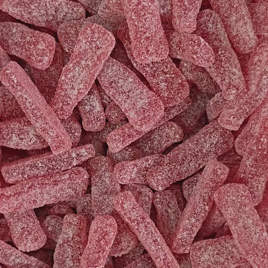 Grahns Hallonshots — Sour Raspberry Jelly Shots — Grahns Konfektyr product video