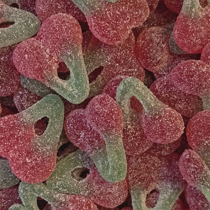 Haribo Happy Cherries Sour — Sour Twin Cherry Gummies — Haribo product video