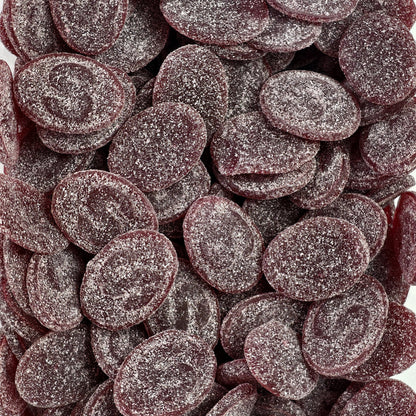 S-Märke Blackcurrant — Classic Swedish Sour S Gummies — alt angle product image
