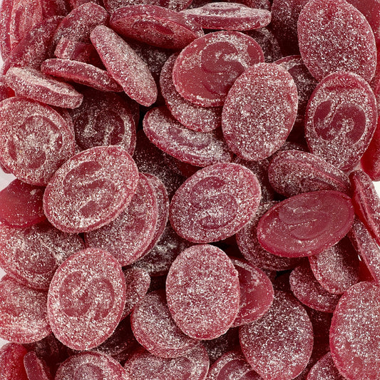S-Märke Cherry — Classic Swedish Sour S Gummies — alt angle product image