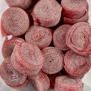 Strawberry Rolls — Natural-Colour | Swedish Pick & Mix Candy